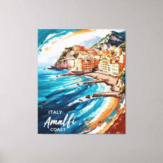 Amalfi dromen canvas afdruk (Voorkant)