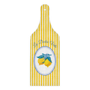 Amalfi Gele Citroenen Mediterrane Stijl Snijplank