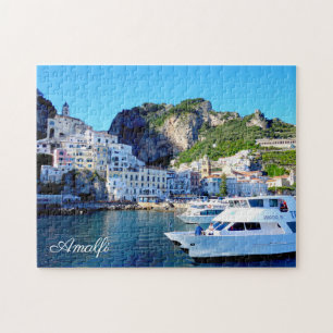Amalfi-haven, Italiaanse kuststreek Italië Legpuzzel