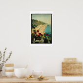 Amalfi Italia Vintage Poster (Keuken)