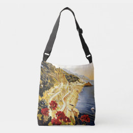 Amalfi Italië All-over-print crossbody tas