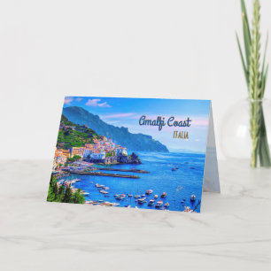 Amalfi Italië Europa de Moderne Fotografie van de Kaart
