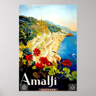 Amalfi Italië Poster