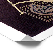 Amalfi, Italie Poster Vintage voyage (Coin)