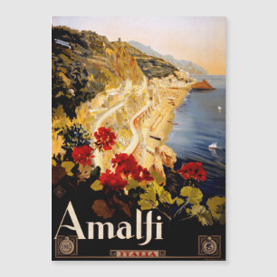 Amalfi Italië Reisposter Art Graphic