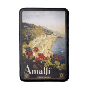 Amalfi Italie Vintage voyage Poster tapis de bain