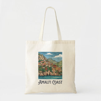 Amalfi-kust boodschappentas tote bag