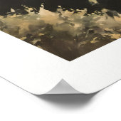 Amalfi Kust Dorpszicht Poster (Hoek)