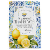 Amalfi-kust Italiaanse Toscaanse Kustlijn Medium Cadeauzakje (Achterkant)