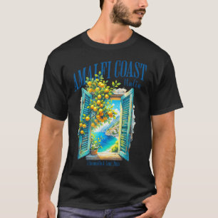 Amalfi-kust Italië Limoncello Lange Dagen Italië T-shirt