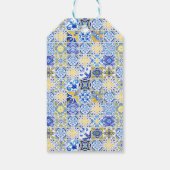 Amalfi-kust | Mediterranean Limocello Cadeaulabel (Achterkant)