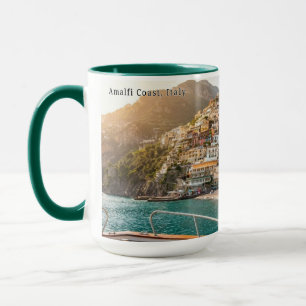 Amalfi Kust Zonsondergang Persoonlijke Mok