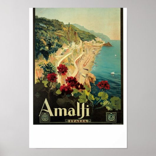 Amalfi Poster (Voorkant)