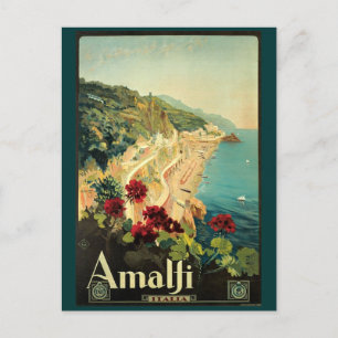 amalfi-reisreclame briefkaart