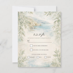 Amalfi Reverie Mediterrane RSVP aan de kust Kaart