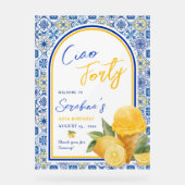 Amalfi Tiles Italien 40e anniversaire fête (Recto)