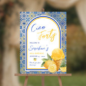 Amalfi Tiles Italien 40e anniversaire fête