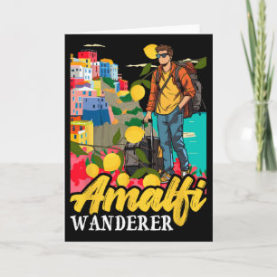 Amalfi Zwervers Italië Amalfi Kust Citroen Reis Kaart