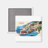 Amalfikust 1 magneet (Voorkant / Achterkant)