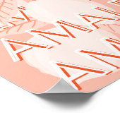 Amalfikust, Italië Reiskunst, Preppy, Minimalistis Poster (Hoek)