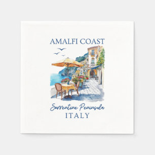 Amalfikust - Positano Italië Reizen Servet