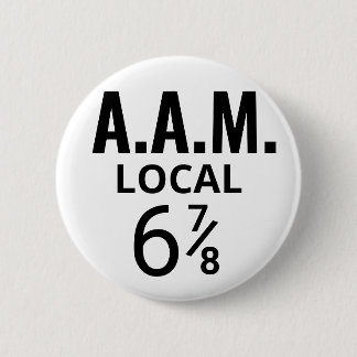 Amalgamated Association of Morons Three Stooges Ronde Button 5,7 Cm