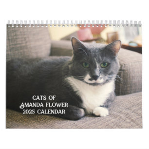 Amanda Flower Kattenkalender 2025 Kalender