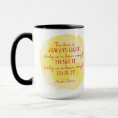Amanda Gorman cite Mug (Gauche)
