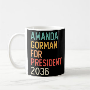 Amanda Gorman voor President 2036 Koffiemok