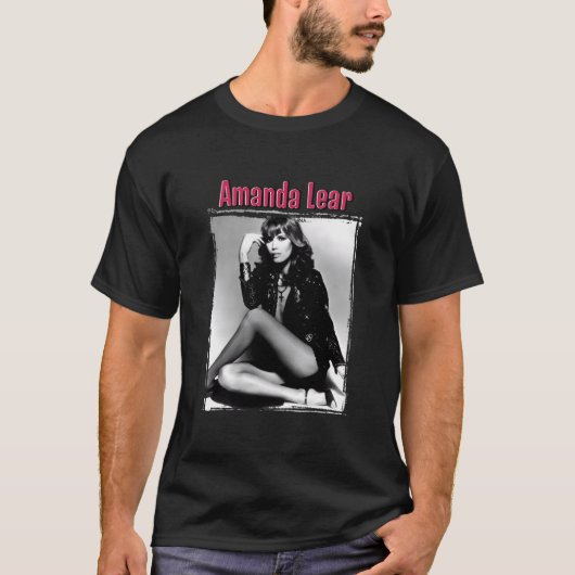 Amanda Lear Classic T-shirt (Voorkant)