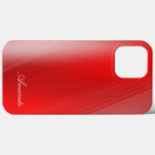 Amanda - Nom Personnalisé, Nuances De coque iphone (Verso (horizontal))