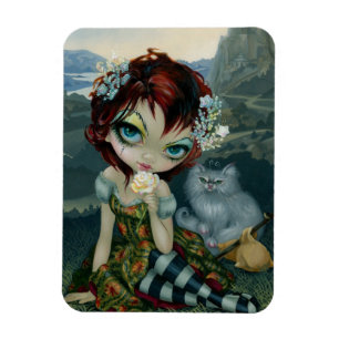 "Amanda Palmer Tarot : Le fou" Flex Magnet