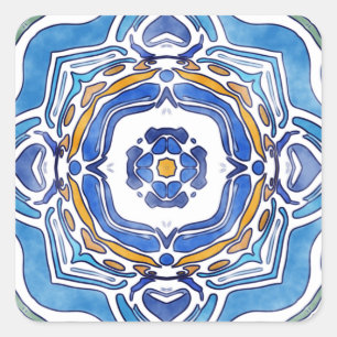 Amanda Vierkante Sticker