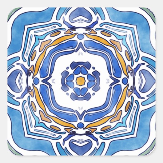 Amanda Vierkante Sticker (Voorkant)