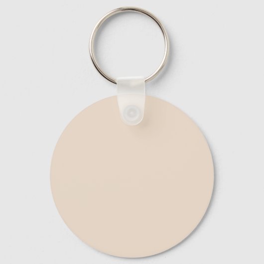 Amandel (effen kleur) sleutelhanger (Voorkant)