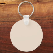 Amandel (effen kleur) sleutelhanger (Voorkant)