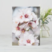 Amandelbloei Kaart (Staand voorkant)