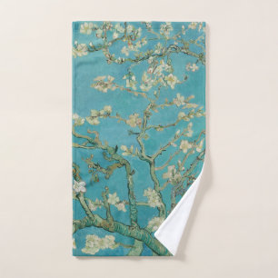 Amandelbloesem, olieverfschilderij, Vincent Van Go Handdoek