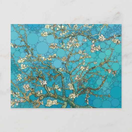 Amandelbloesem van After Vincent van Gogh Feestdagenkaart (Voorkant)