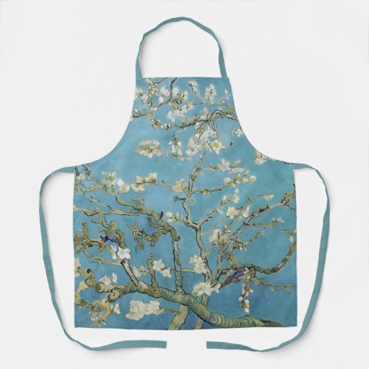 Amandelbloesem, Van Gogh Kunst Schort (Voorkant)