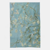 Amandelbloesems schilderij van Van Gogh Theedoek (Verticaal)