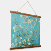 Amandelbloesems | Vincent van Gogh Hangend Wandkleed (Gebogen)