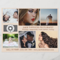 Amandelfotocollage QR Logo Photography Business