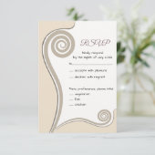 Amandelkleurige Koru - Nieuwe Beginnen - RSVP (Staand voorkant)