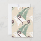 Amandelkleurige Koru - Nieuwe Beginnen - RSVP (Achterkant)