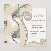 Amandelkleurige Koru - Nieuwe Beginnen - RSVP (Voorkant / Achterkant)