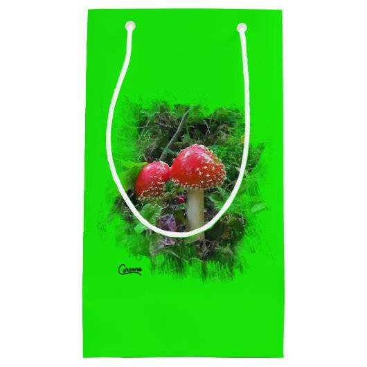 Amanita Muscaria - Petit sac cadeau (Devant)