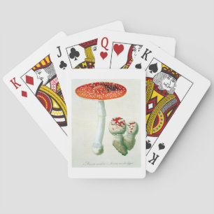 Amanita Muscaria uit 'Phytographie Medicale' door Speelkaarten