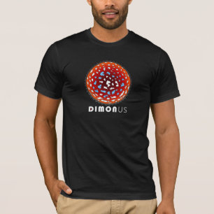 Amanita muscaria-zwarte T-Shirt