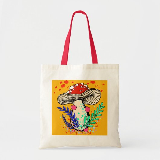 Amanita Mushroom Canvas tas (Voorkant)